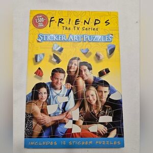 Friends Sticker Art Puzzles Book 15 Puzzles